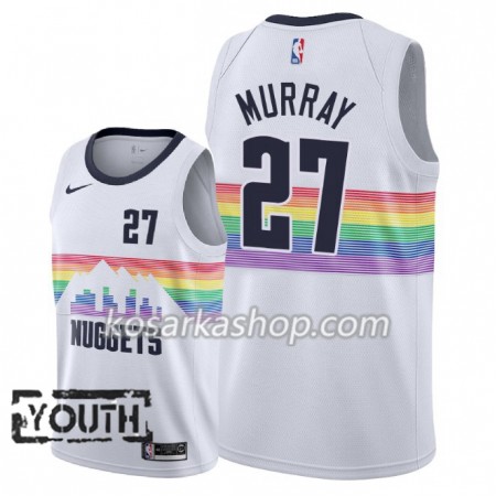 Dres Denver Nuggets Jamal Murray 27 Nike 2018-19 City Edition Bijela Swingman - Dječji